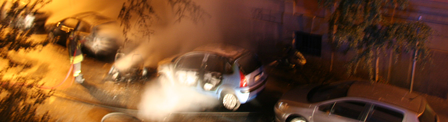 Photo of a flooded intersection.