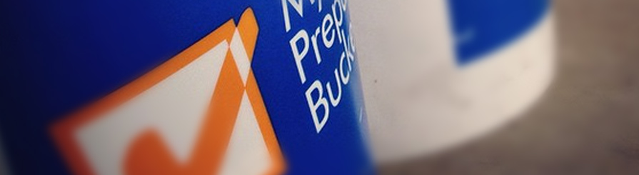 Close up of a Ready Bucket
