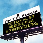 Toll Road CMS Sign